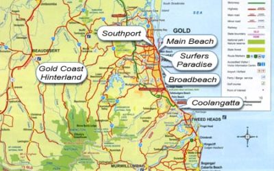 Areas we service in Gold Coast